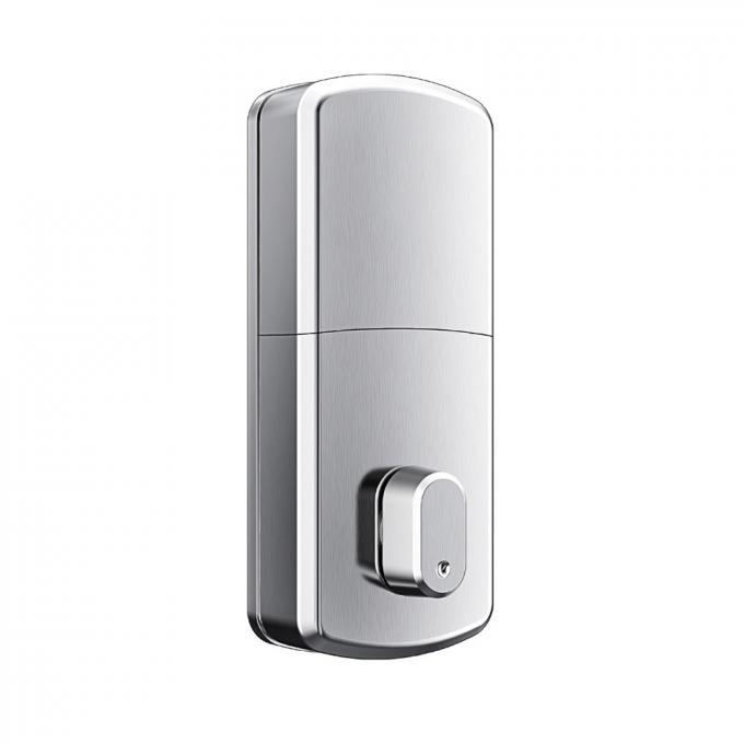 Deadbolt Lleno-automático elegante de Digitaces de la huella dactilar de la cerradura de puerta de la llave electrónica de Bluetooth 2