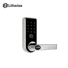 Peso ligero de la cerradura de puerta de Bluetooth de la tarjeta de la huella dactilar 168m m * 68m m para los hogares