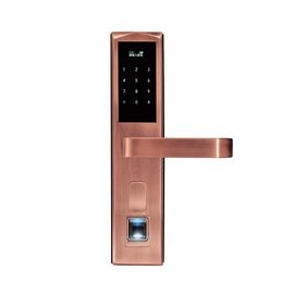 Defienda el sistema del acceso de la puerta del escáner de la huella dactilar del tacto con datos de la manija 300pcs