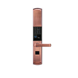 Cerradura de puerta electrónica elegante de la casa de la huella dactilar del tamaño 370mm*79m m Digitaces de la mortaja de la seguridad