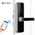 Ladrón anti sin llave electrónico de las cerraduras de puerta de Liliwise de la huella dactilar biométrica