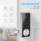 aleación electrónica del cinc de Front Door Lock Silver Color de la huella dactilar 6V para Airbnb