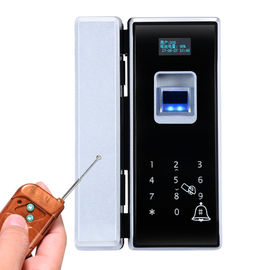 La huella dactilar de cristal de Smart Card de la cerradura de puerta de la pantalla táctil de Digitaces desbloquea para el departamento comercial