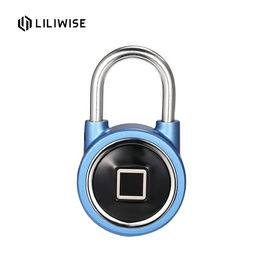 Cerradura de puerta de la huella dactilar de Bluetooth APP de la prenda impermeable de la alarma de seguridad/candado de la alta seguridad