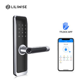 Cerradura de puerta electrónica de Digitaces de la huella dactilar de WiFi Bluetooth inteligente para la residencia