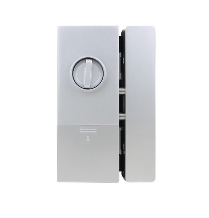 Cerradura de puerta de cristal de la seguridad de la huella dactilar de la combinación electrónica biométrica elegante de Digitaces 2