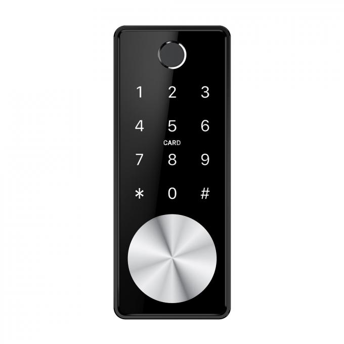 Huella dactilar teledirigida electrónica elegante de Bluetooth Digital de las cerraduras de puerta con el Deadbolt automático 0