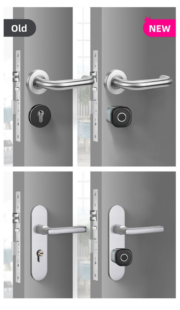 Nuevo diseño seguro y conveniente cerradura digital de puerta de cilindro inteligente 3