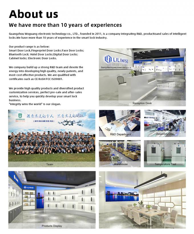 Cerradura de puerta elegante de la huella dactilar 11