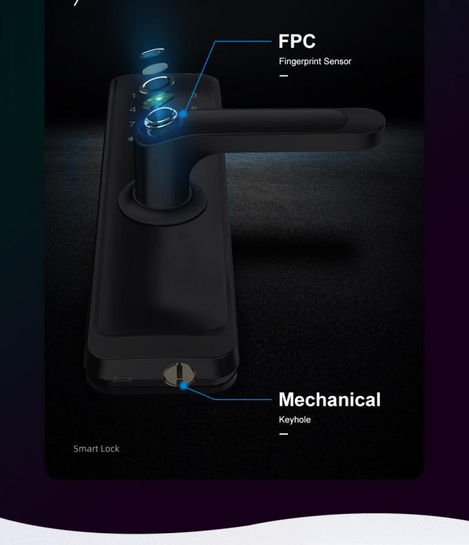 Cerradura TT impermeable para el hogar 3