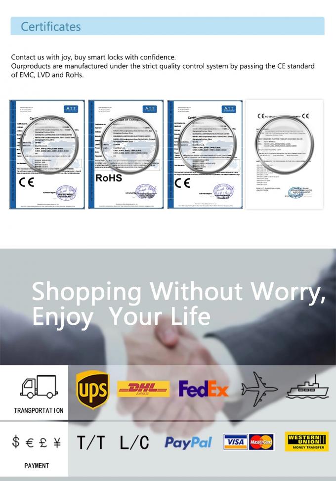 Cerradura TT impermeable para el hogar 13