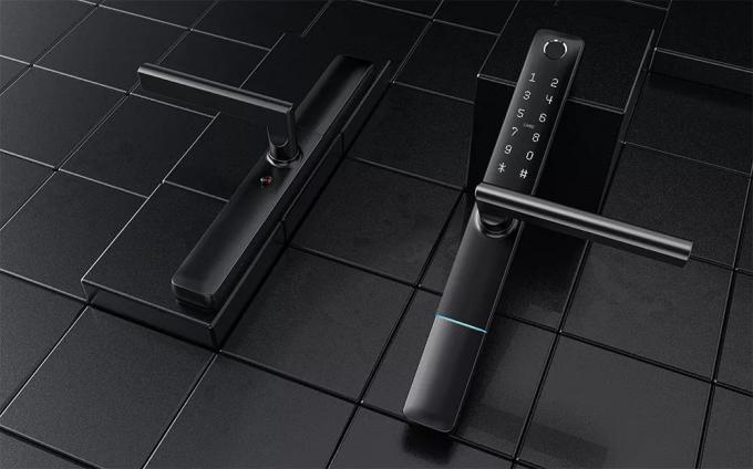 Liliwise Cerradura de puerta digital de huellas digitales de acero inoxidable impermeable TTlock Cerradura de puerta inteligente BLE Wifi Slim Cerradura inteligente 2