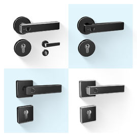 La cerradura de puerta elegante de Bluetooth vía llaves mecánicas del App de Wifi desbloquea para el uso en el hogar