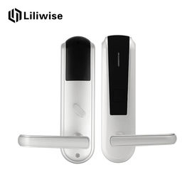Voltaje de funcionamiento sin llave durable de la aleación 6V del cinc de la cerradura de puerta de la llave electrónica con los indicadores intermitentes llevados