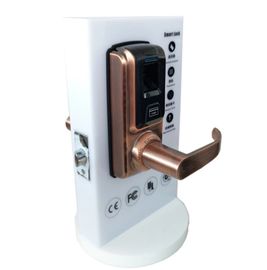 Pequeño conveniente estupendo dominante mecánico elegante de la cerradura de puerta de la huella dactilar para la puerta de madera