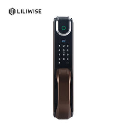 Cerradura de puerta electrónica del control de acceso automático de oro, negro, color de Brown