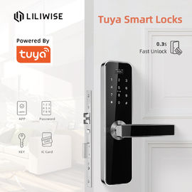 Cerradura de puerta elegante de Tuya de puerta de la contraseña electrónica de las cerraduras para la cerradura del edificio de Ministerio del Interior del apartamento del hotel