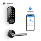 Aleación de aluminio electrónica partida de Wifi de la cerradura de puerta de Bluetooth del control de la huella dactilar inalámbrica de Digitaces