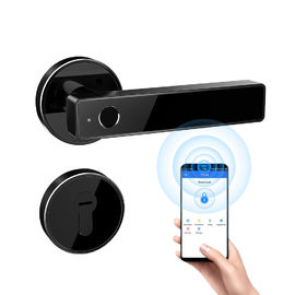 La cerradura de puerta elegante de Bluetooth vía llaves mecánicas del App de Wifi desbloquea para el uso en el hogar
