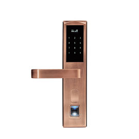 Palmo electrónico de la batería de larga vida del sistema de seguridad de la huella dactilar de las cerraduras de puerta de la puerta de madera