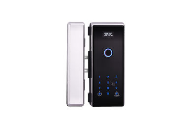 Cerradura de puerta de cristal biométrica elegante de la combinación de código de tarjeta de la huella dactilar de la oficina de seguridad