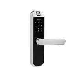 Cerraduras de puerta electrónicas de la oficina, cerradura de puerta del reconocimiento de la huella dactilar de la guía FPC de la voz de Digitaces
