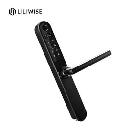 Digitaces 4 en 1 cerradura de aluminio elegante de la puerta deslizante con lengua inglesa, china