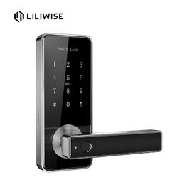 La llave electrónica remota elegante de la huella dactilar del control del App de Wifi de la cerradura de puerta de los muebles de China desbloquea