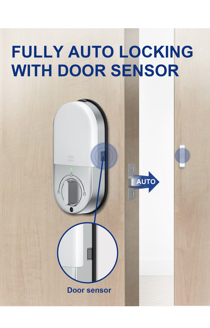 Cerradura de puerta de Inteligente Bluetooth Digital para el hotel de apartamento 4