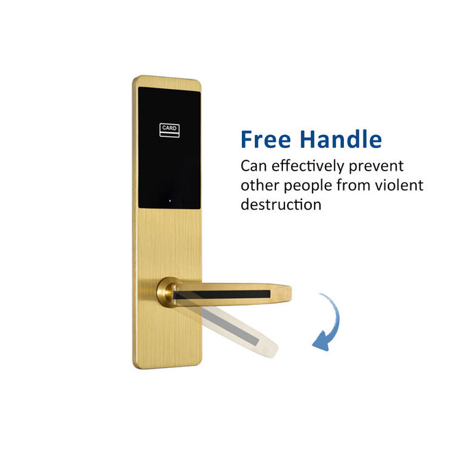 Cerradura de puerta de la llave electrónica del sistema de gestión de hotel con Sofeware conveniente 0