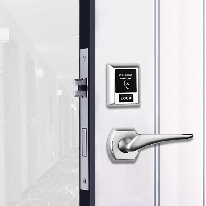 Estructura estándar americana de los cierres del sistema cinco de la cerradura de puerta del hotel de la tarjeta electrónica de la seguridad 0